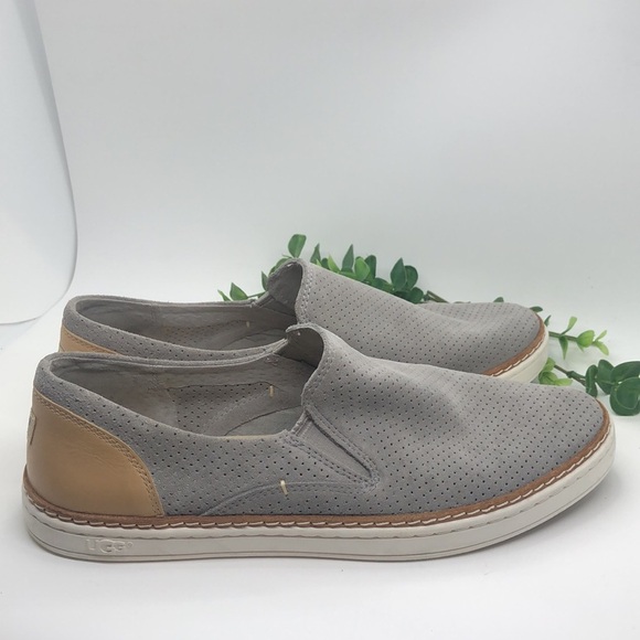 Ugg Abies Perforated Slip On Sneaker Dusk Suede-size 8.5 - Picture 8 of 8